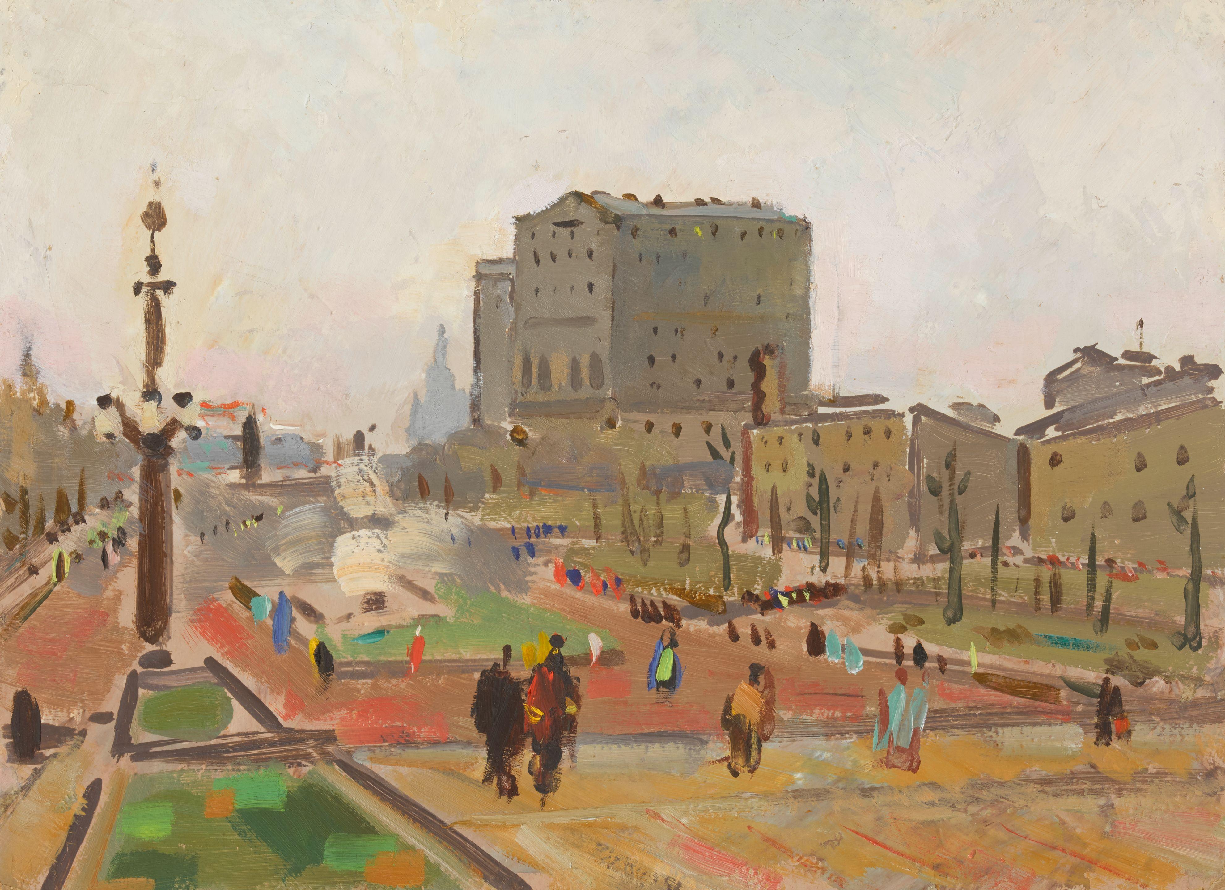 Solomon Borisovich Nikritin - \'Square in Moscow\'