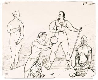 Solomon Borisovich Nikritin - Study For The Old And The New