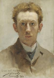 Solomon Joseph Solomon, R.A., P.R.B.A. - Portrait of Arthur Hacker