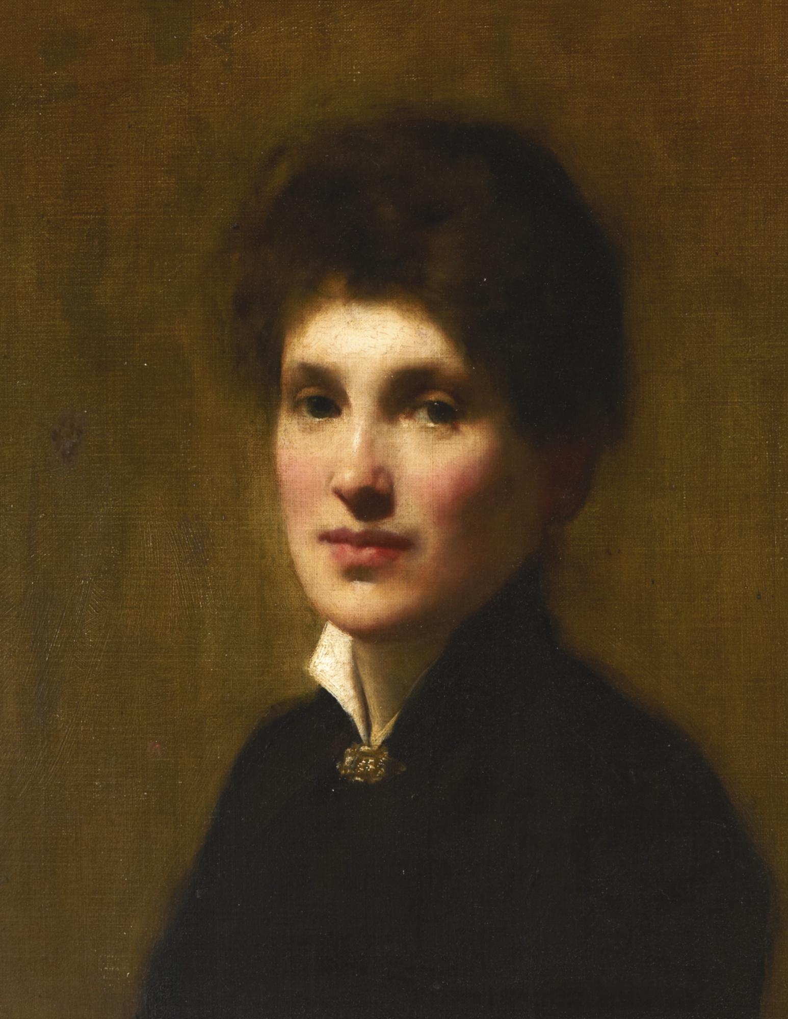 Solomon Joseph Solomon R.A., P.R.B.A. - Portrait Of Henrietta Lowy Solomon, The Artist\'S Sister
