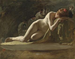 Solomon Joseph Solomon, R.A., P.R.B.A. - The life class