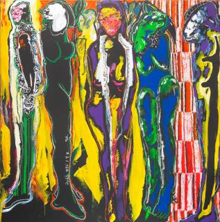 Soly Cissè - Jaune Tribal