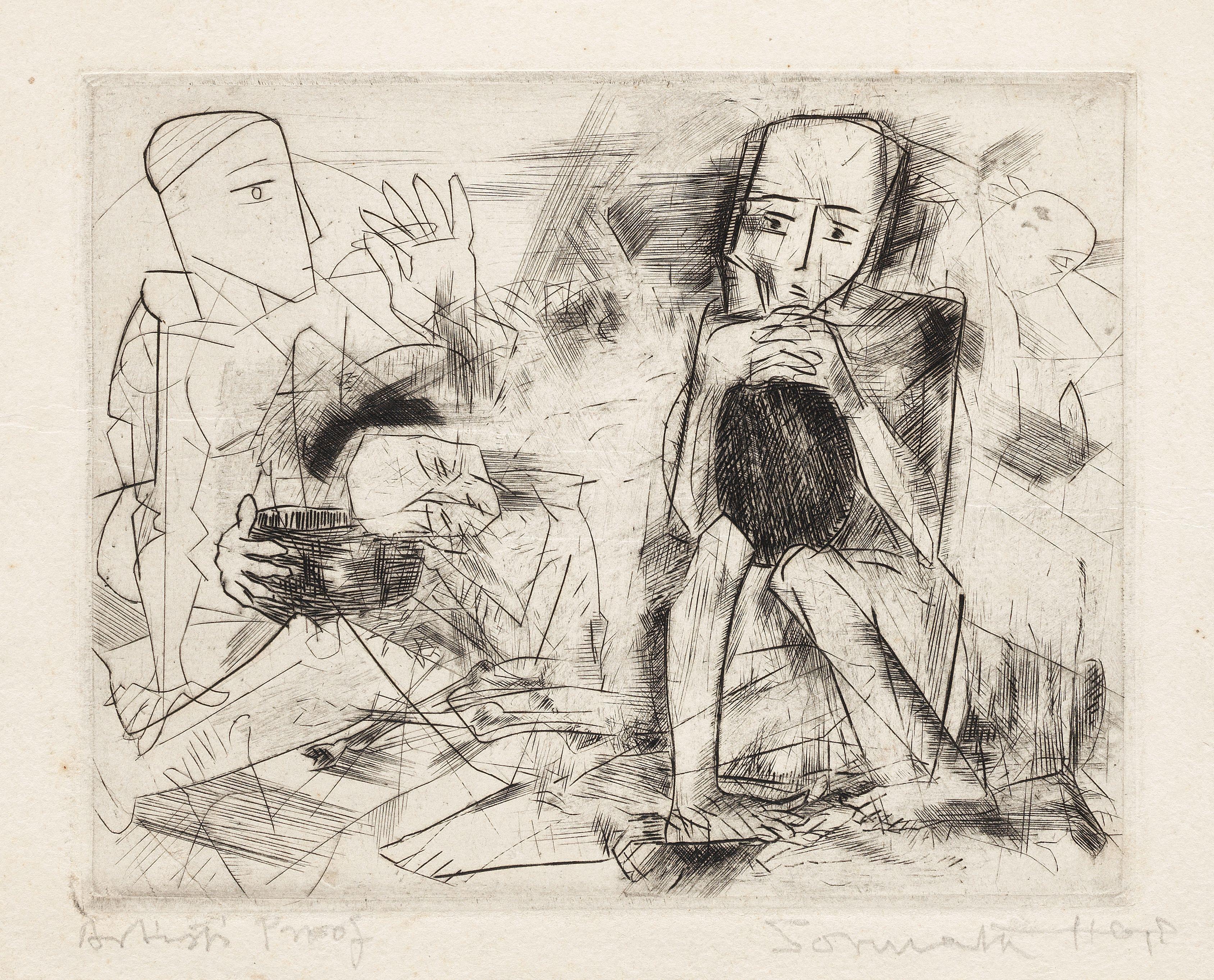 Somnath Hore - Untitled