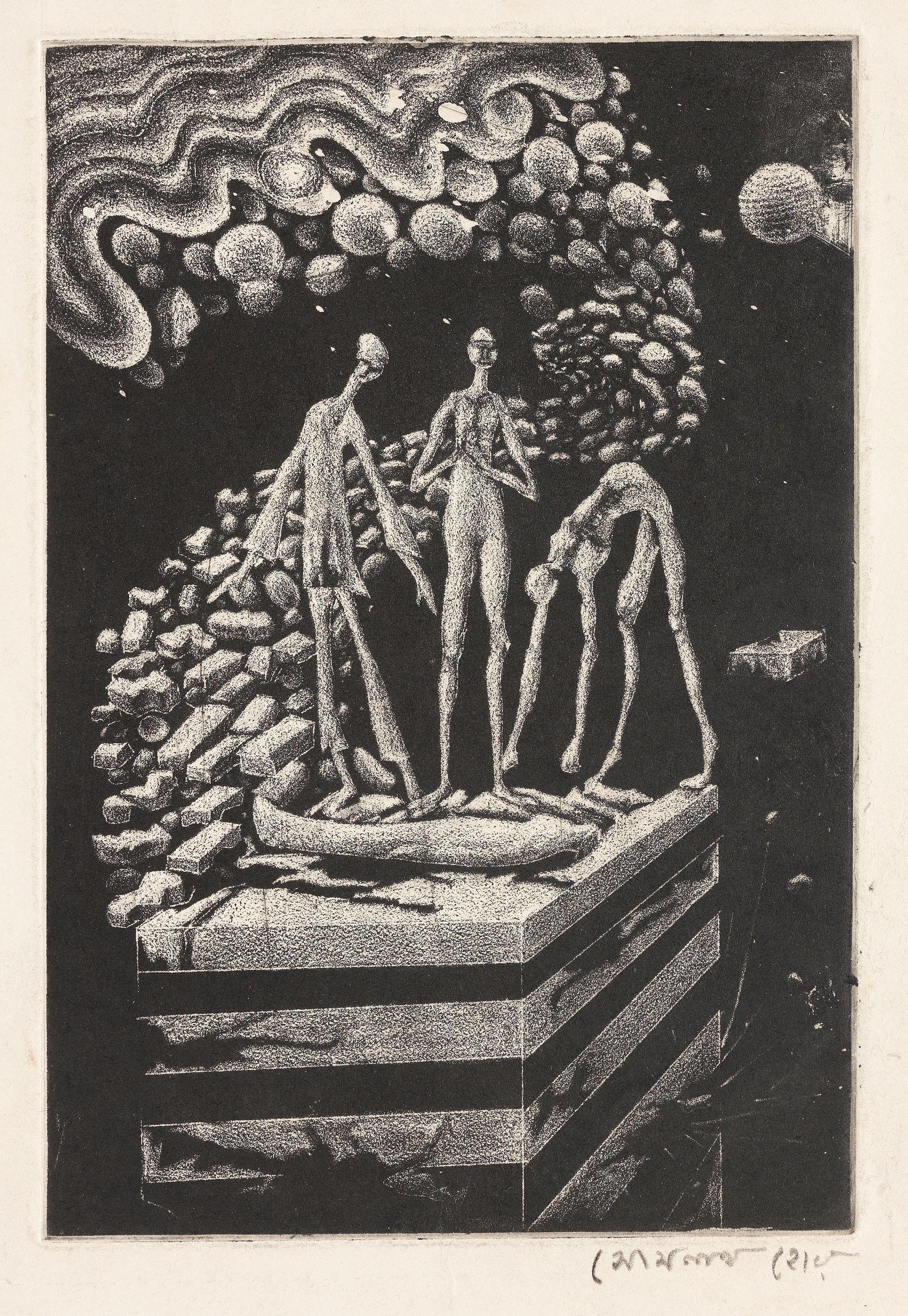 Somnath Hore - Untitled