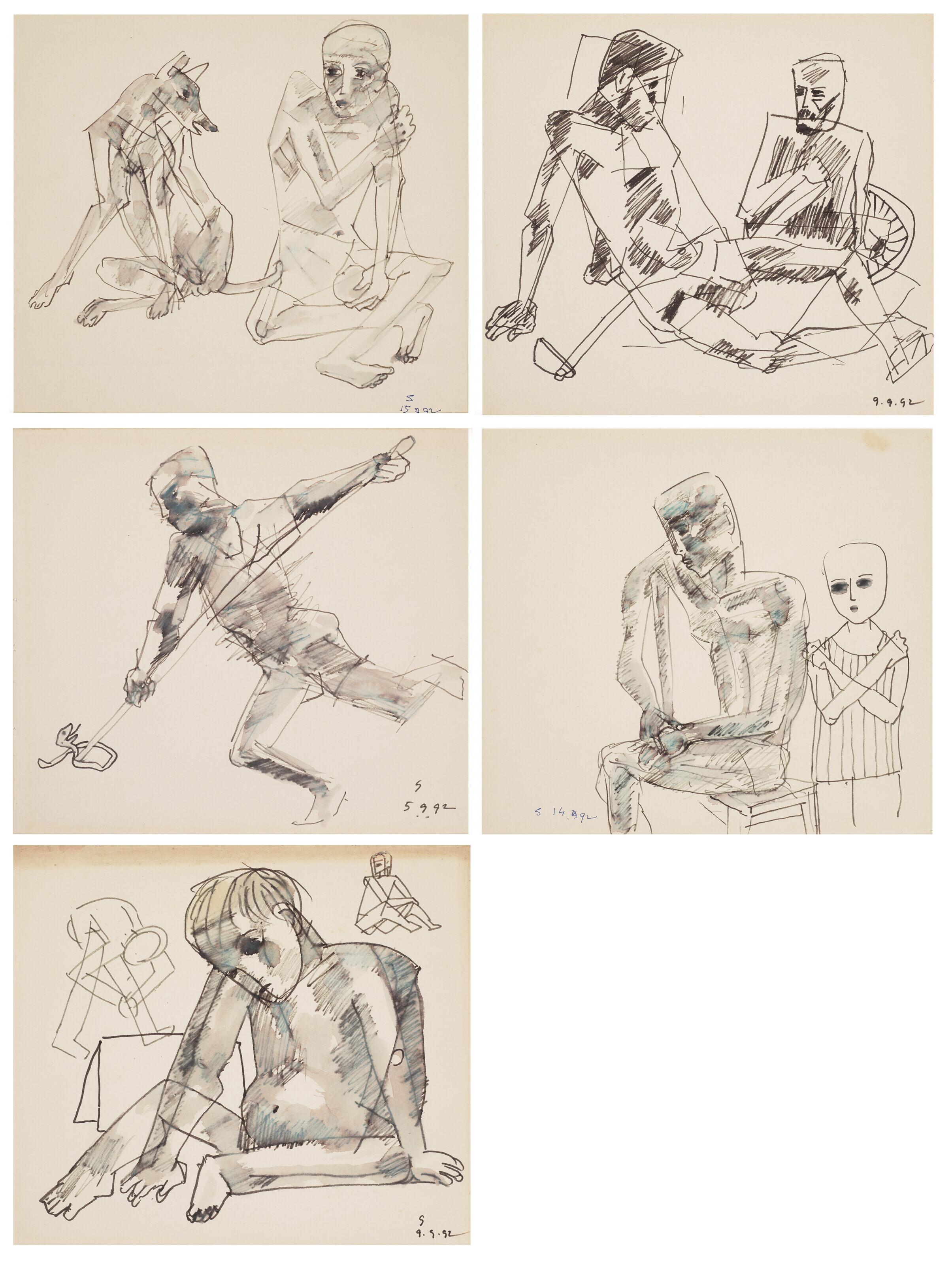 Somnath Hore - Untitled