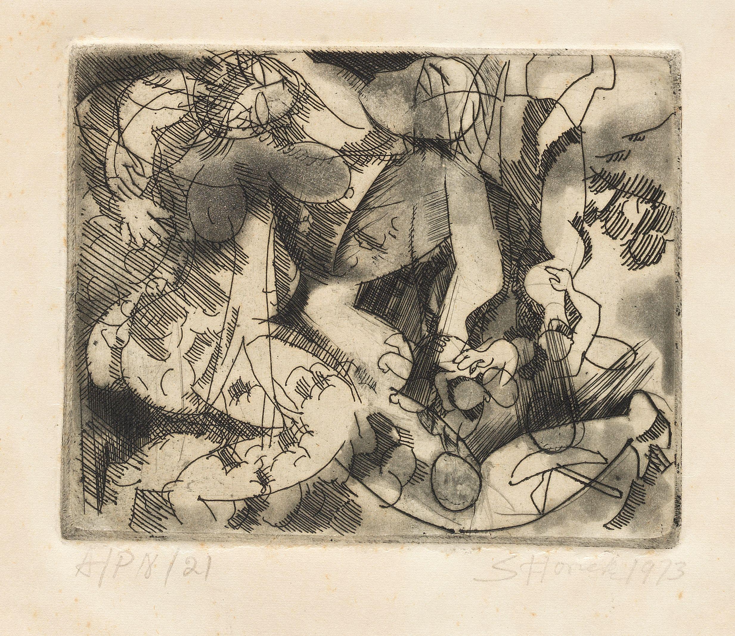 Somnath Hore - Untitled