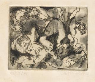 Somnath Hore - Untitled