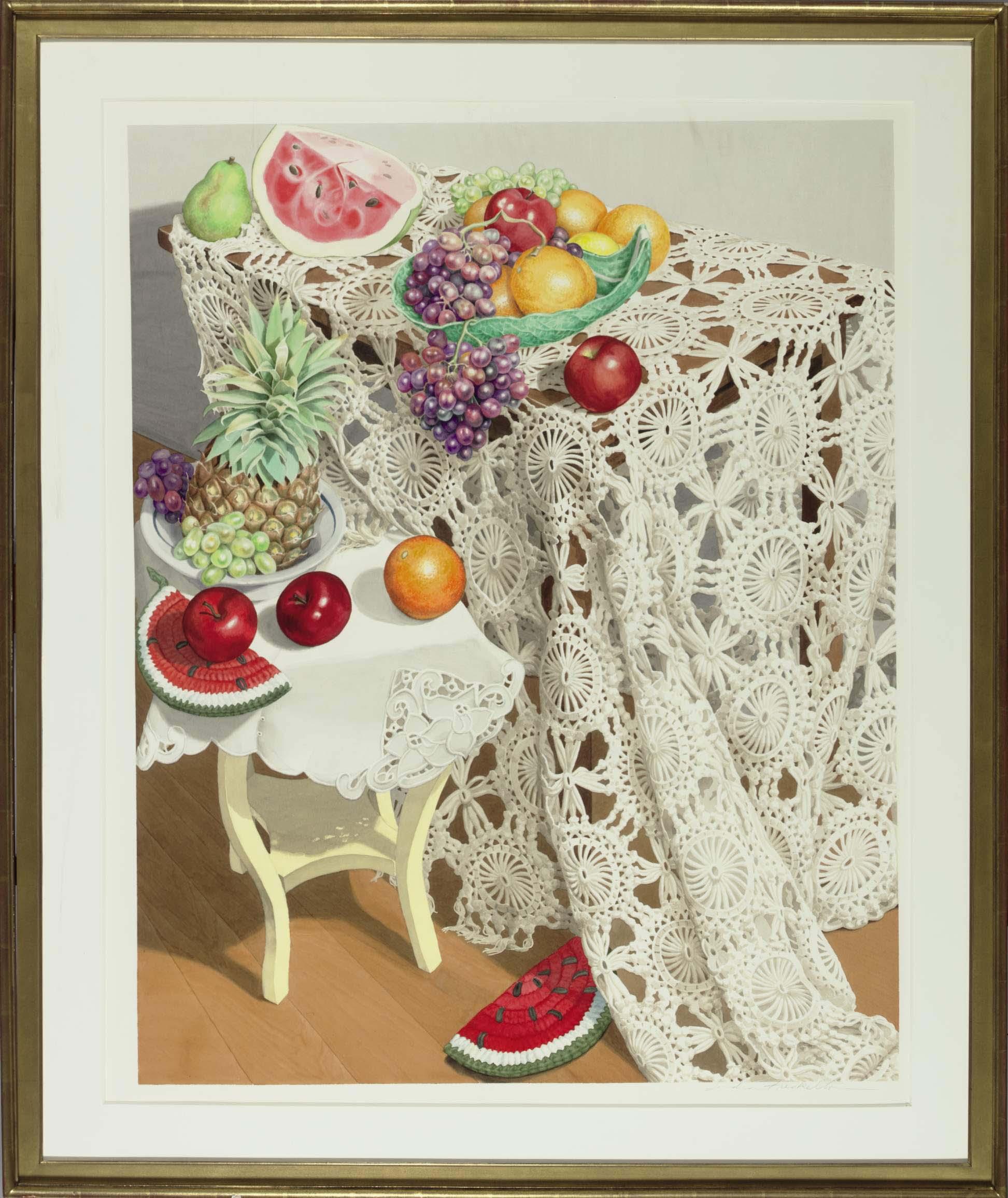 Sondra Freckelton - Watermelon, Fruit and Lace