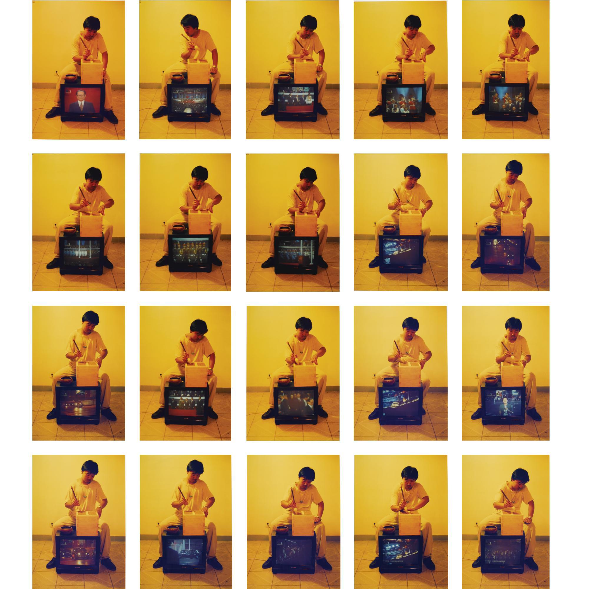 Song Dong - Writing Time With Water (96 Photos)