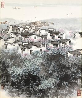 Song Wenzhi - Ancient Town In Spring