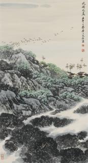 Song Wenzhi - Morning At Lake Tai