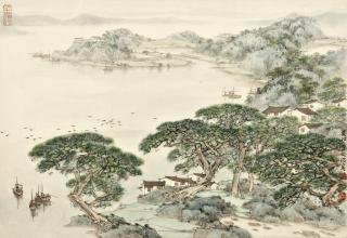 Song Wenzhi - River Town In Spring