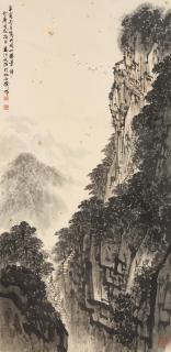 Song Wenzhi - Scenery of Mount Jinggang, 1981