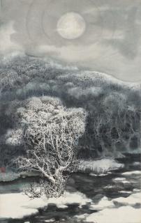 Song Yugui - Snowscape under Moonlight