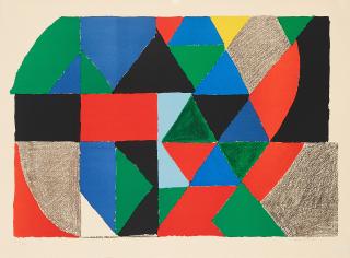 Sonia Delaunay-Terk - Composition horizontale.