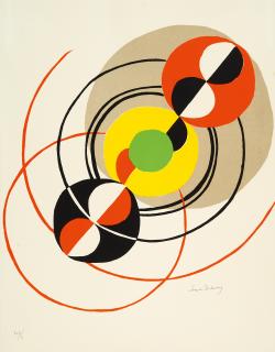 Sonia Delaunay-Terk - ohne Titel (Spoutnik)