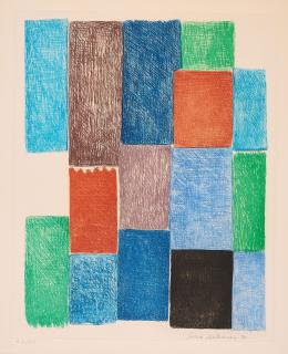 Sonia Delaunay-Terk - Planche 10 (Aus: Avec moi-même).