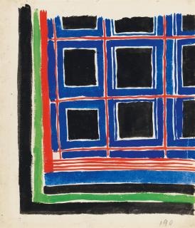 Sonia Delaunay-Terk - Projet de Tissus Nr. 24