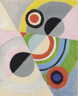Sonia Delaunay - Composition simultanée