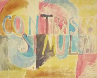 Sonia Delaunay - Contrastes simultanés