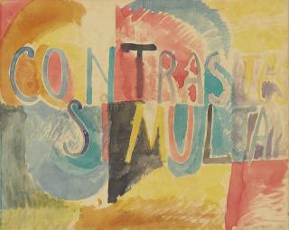 Sonia Delaunay - Contrastes simultanés