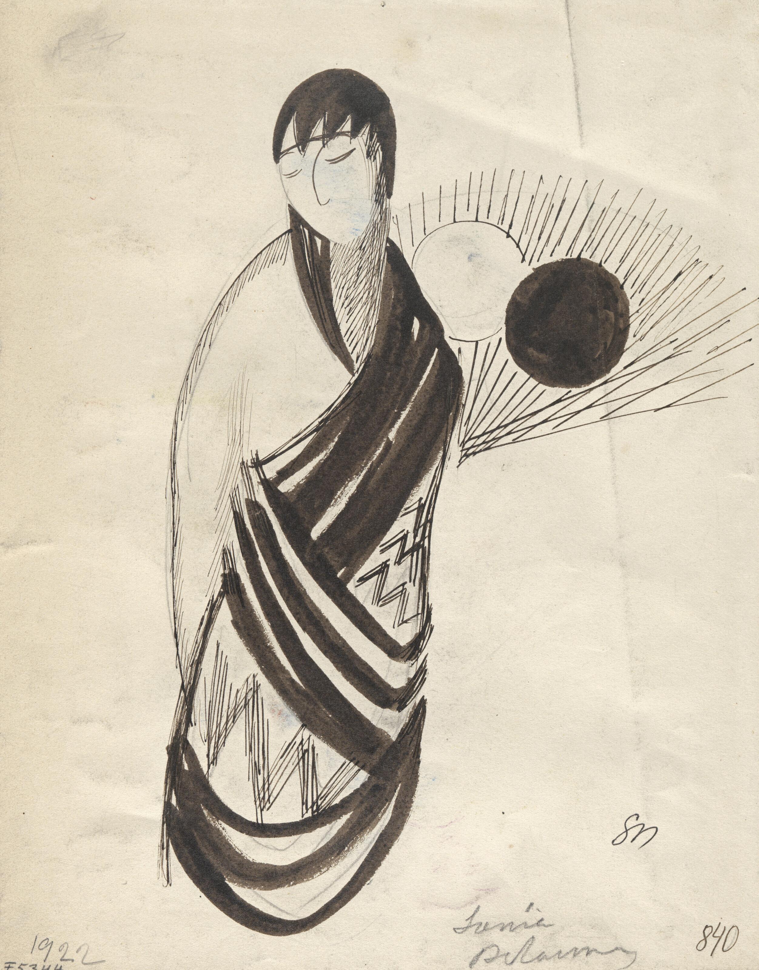 Sonia Delaunay - Costume