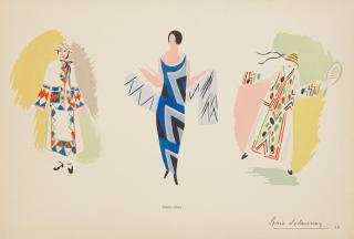 Sonia Delaunay - Five plates from Ses Peintures, ses Objets, ses Tissus simultanés, ses Modes