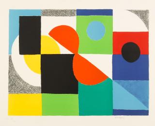 Sonia Delaunay - Grand Hélice Rouge