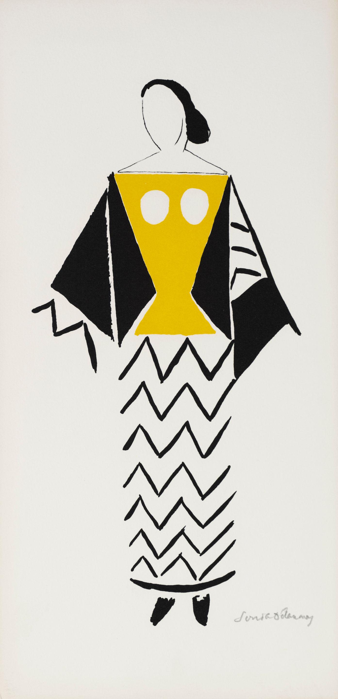 Sonia Delaunay - Le Coeur A Gaz, 1977