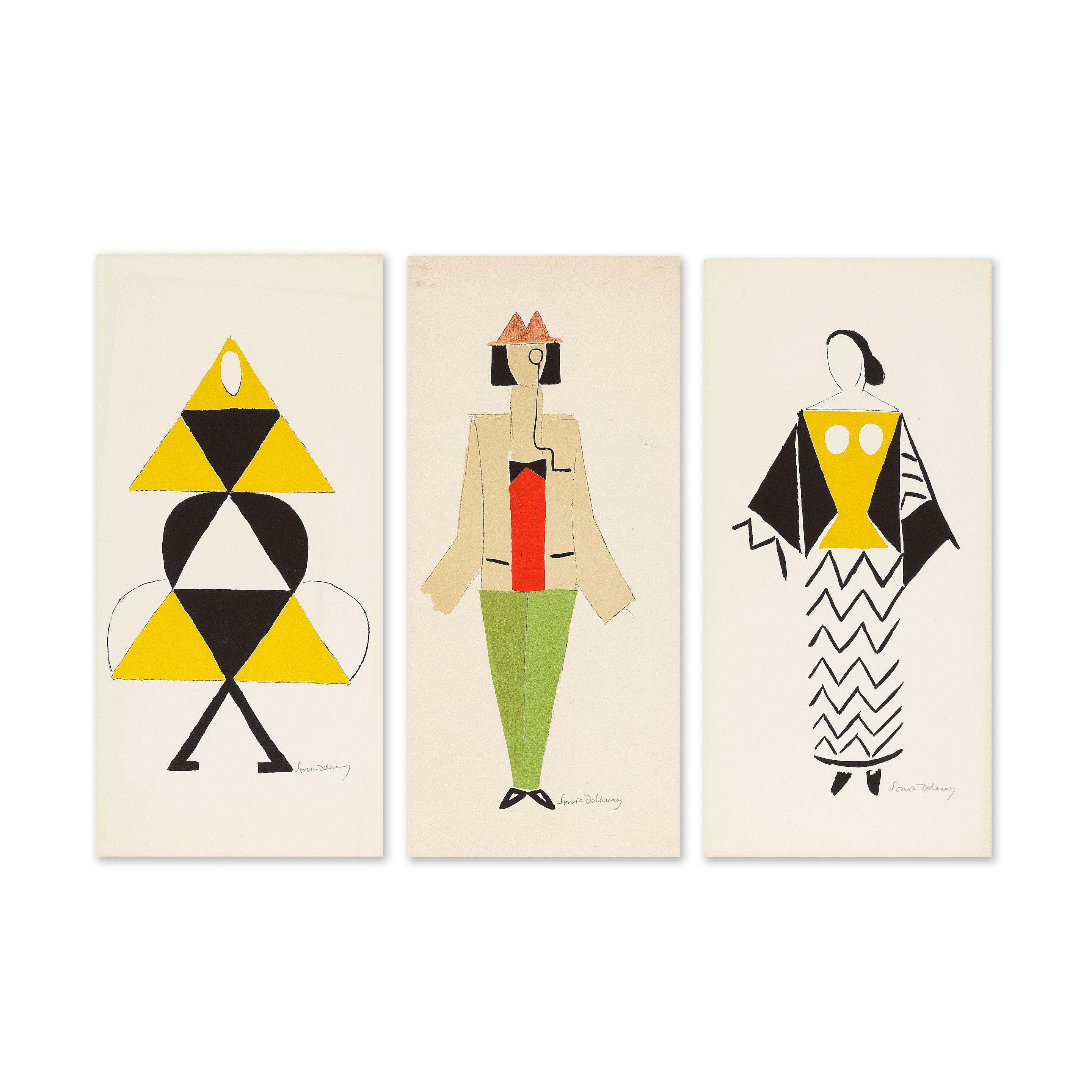 Sonia Delaunay - Le coeur à gaz, 1977