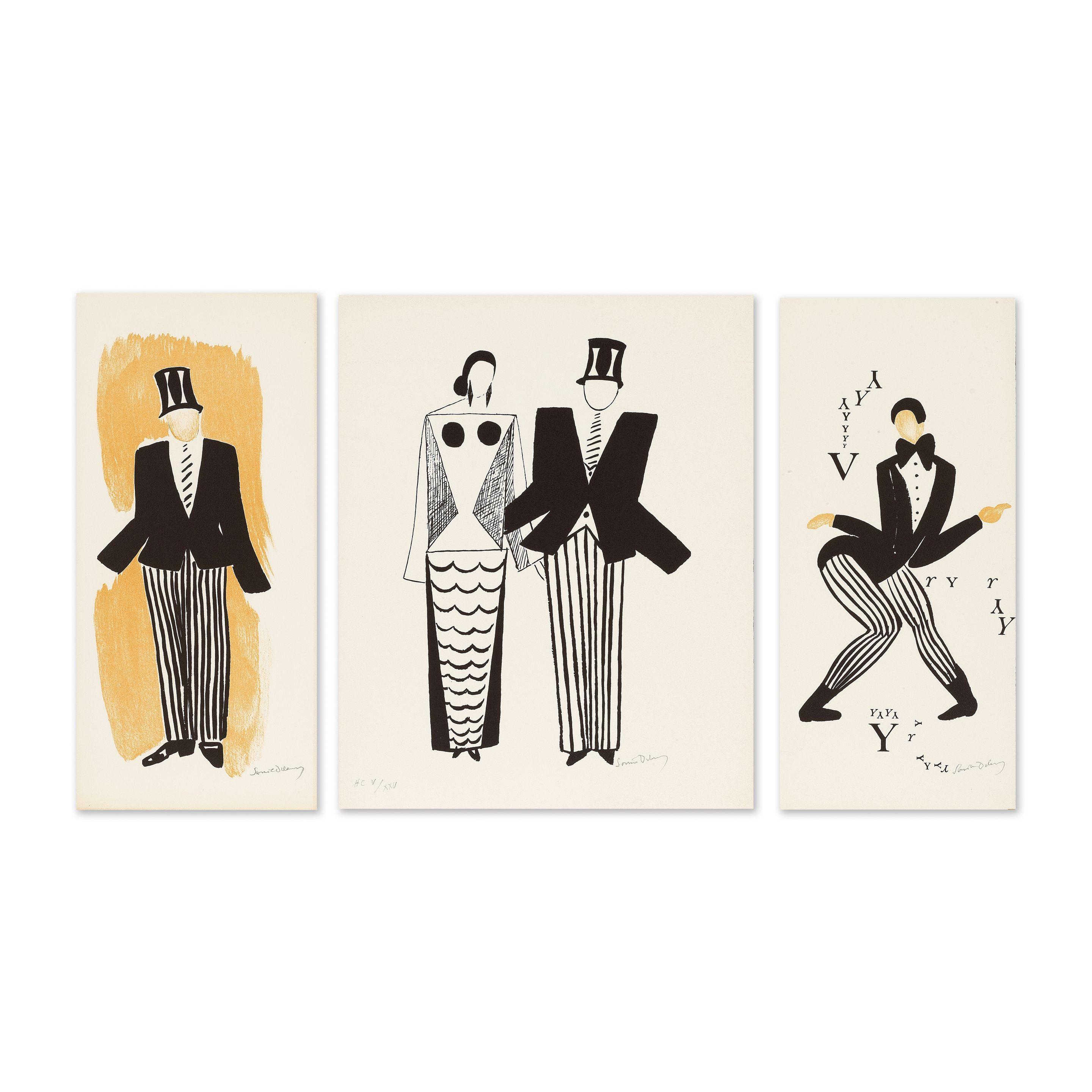 Sonia Delaunay - Le coeur à gaz, 1977