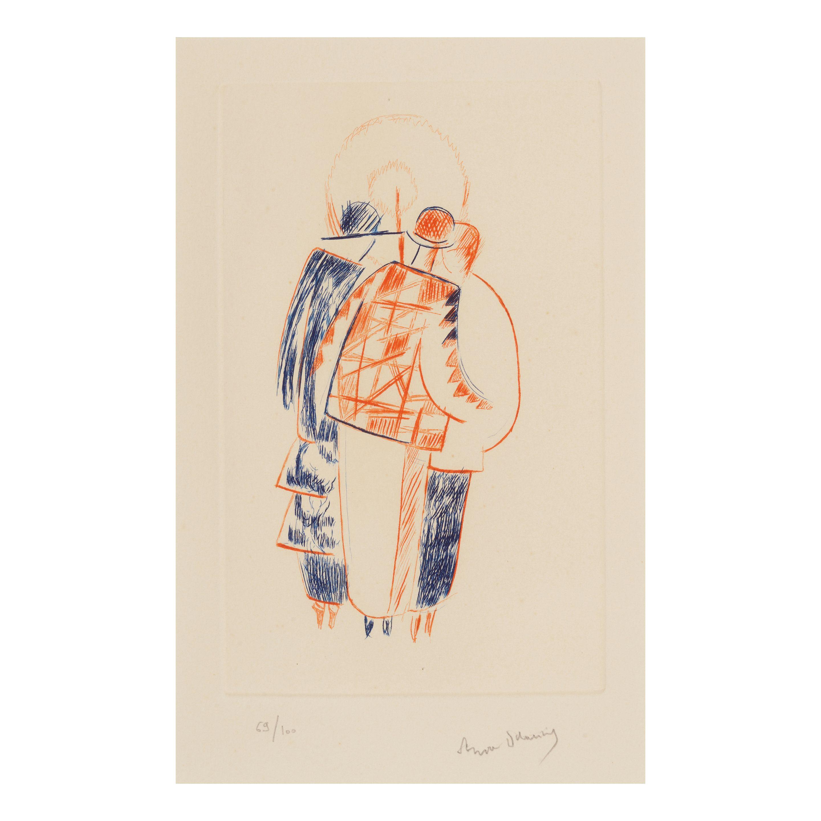 Sonia Delaunay - Les Trois Dames