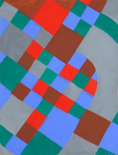 Sonia Delaunay - Mallarmé, from Poésie de Mots, Poésie de Couleurs