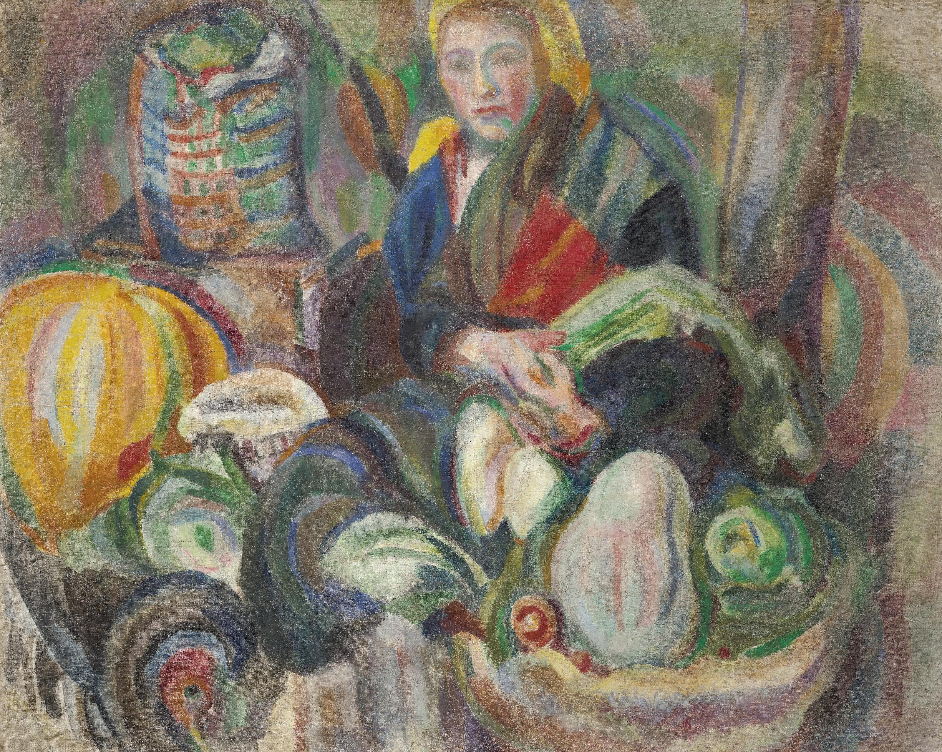 Sonia Delaunay - Marché au Minho, Portugal