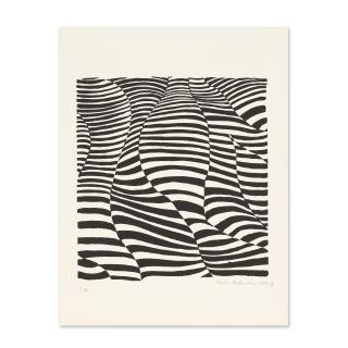 Sonia Delaunay - Noir et blanc I, circa 1970