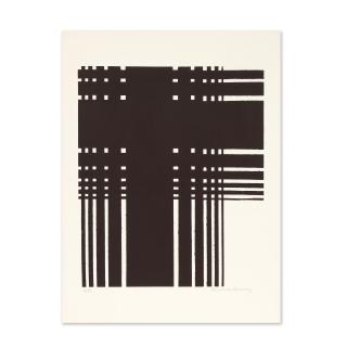 Sonia Delaunay - Noir et blanc II, circa 1970