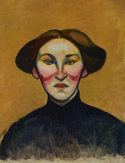 Sonia Delaunay - Portrait de jeune fille