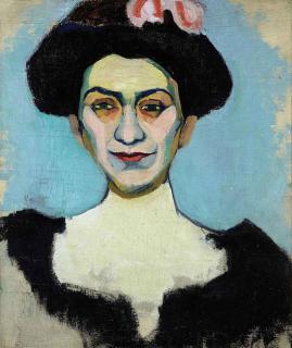 Sonia Delaunay - Portrait de Madame Minsky