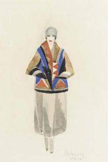 Sonia Delaunay - Projet de costume