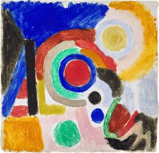 Sonia Delaunay - Projet de couverture d’album No.1