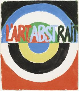 Sonia Delaunay - Projet de couverture pour la revue \
