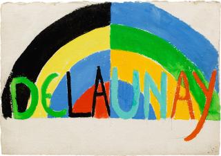 Sonia Delaunay - Projet de papier à lettres