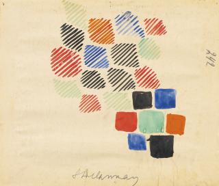 Sonia Delaunay - Projet De Tissu