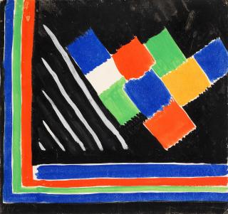 Sonia Delaunay - Projet de tissu