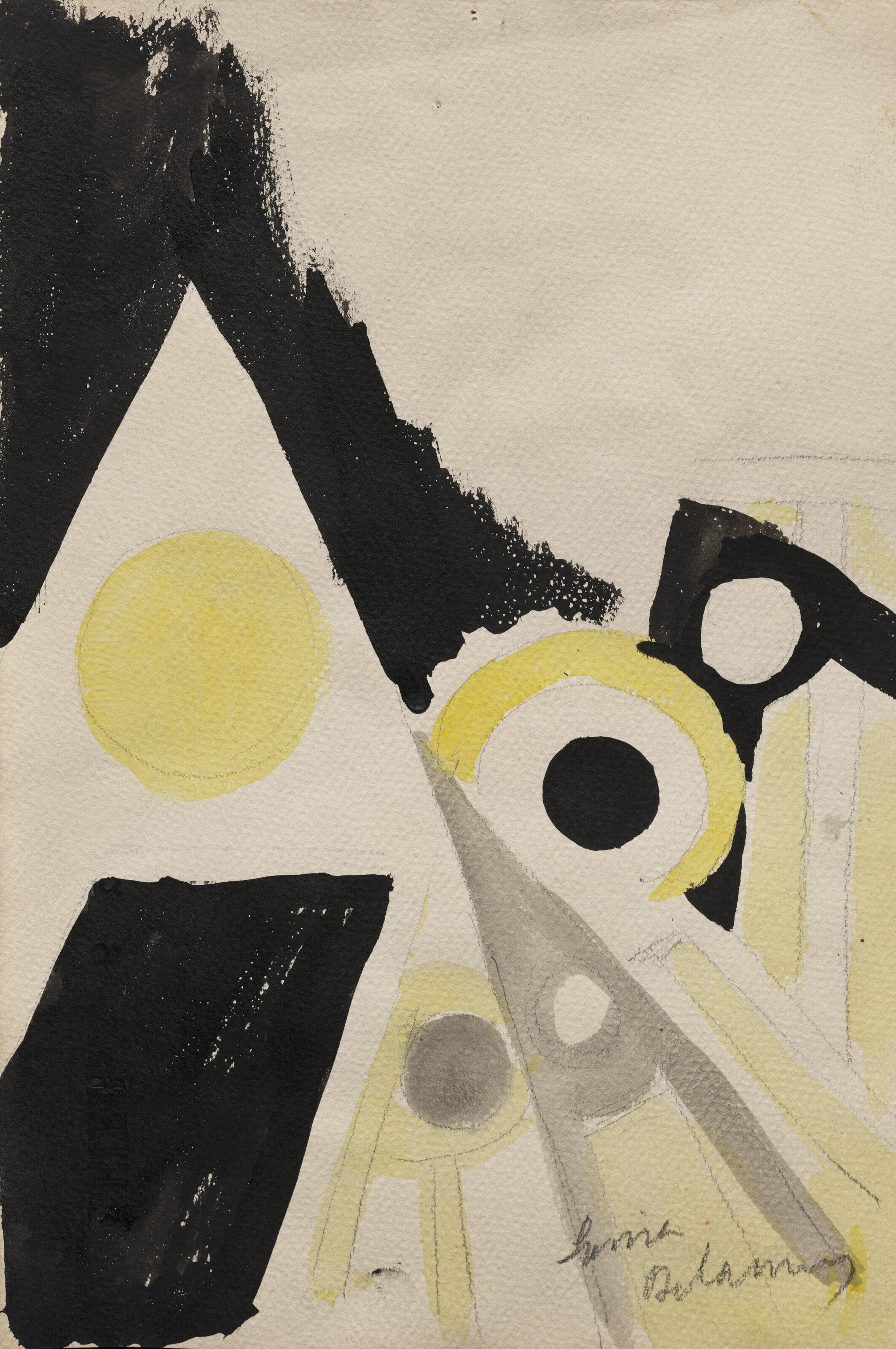 Sonia Delaunay - Projet pour la revue d\'art allemande Der Ararat