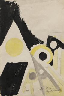 Sonia Delaunay - Projet pour la revue d\'art allemande Der Ararat