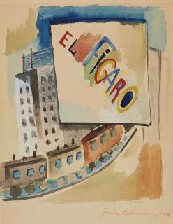 Sonia Delaunay - Projet Pour La Revue El Figaro