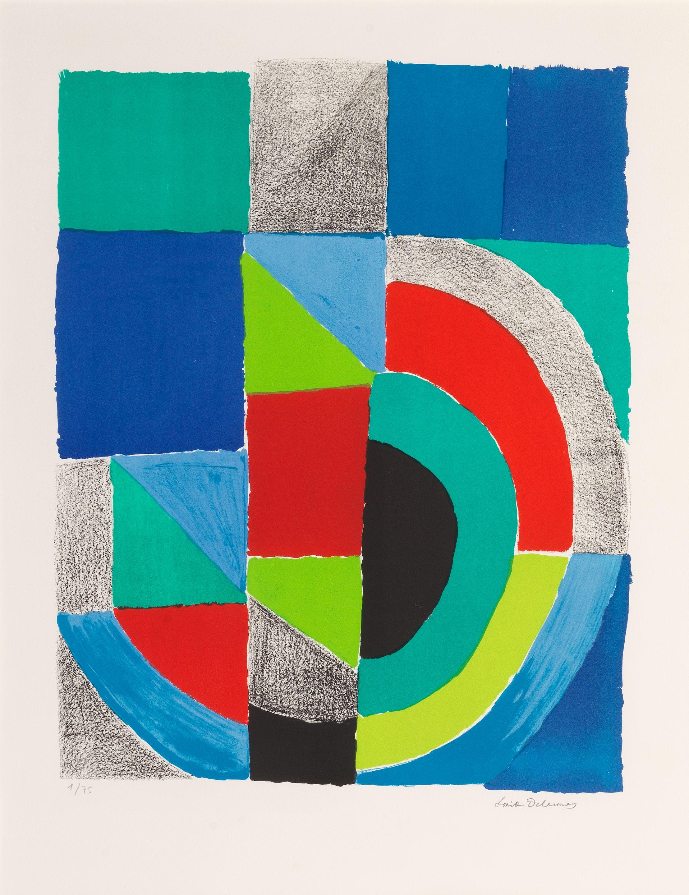 Sonia Delaunay - Rectangle Rouge