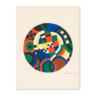 Sonia Delaunay - Ronde (projet de tapis), 1937/1970