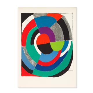 Sonia Delaunay - Rose des vents, 1972